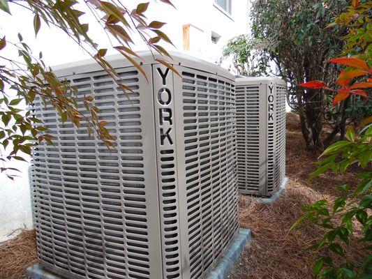 Job For Platt Construction ~ Installation of Two Duel Fuel York HVAC Systems With Zoning.