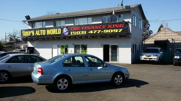 Tony's Auto World * Portland's Finance King!