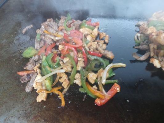 Fajita mix. O tambien de pollo o res