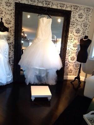 My dress! Wedding 6-14-14