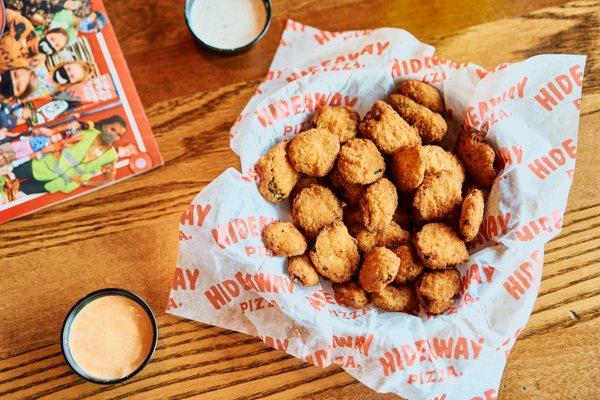 Spicy Fried Pickles