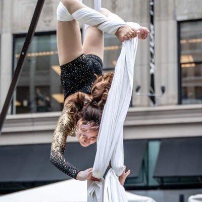 Advanced Aerial Student performance for Sunday's on State Street