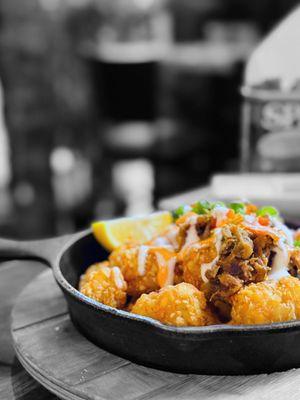 Sisig Tots | @whaevaeats