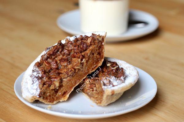 Pecan tart ($6) - 4 inch tart. Really tasty, with a thin flaky crust!