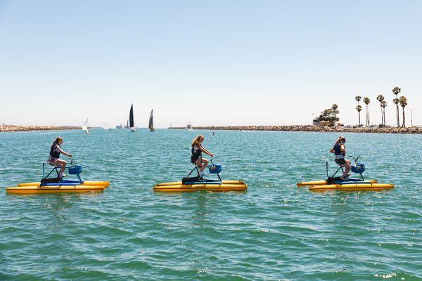 3 single hydrobikes