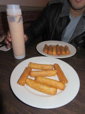 Best yuca fries and sauce ever!