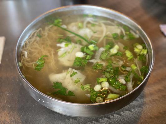 Wonton Noodle Soup