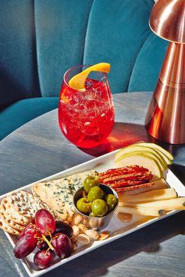 Aperol Spritz and our Perfect Cheese Board