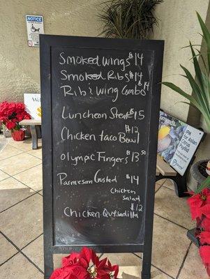 Lunch specials