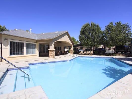 Pool is smaller than it appears in this picture.