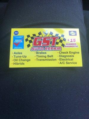 Gst Auto Service Technicians