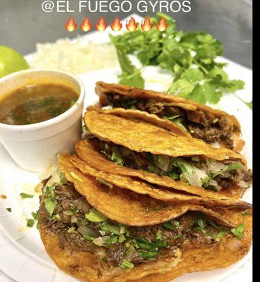 birria tacos