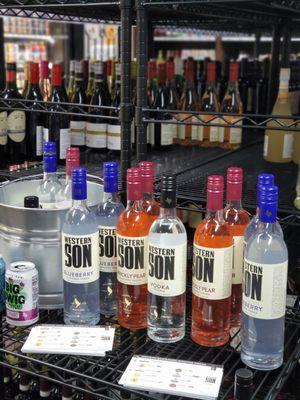 In-store tastings: Western Son Vodka