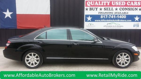 2007 Mercedes S550 with ONLY 63K Miles