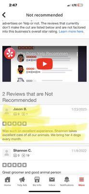 This is a 5 star review that Yelp decided to hide and not publish on my account. Unbelievable