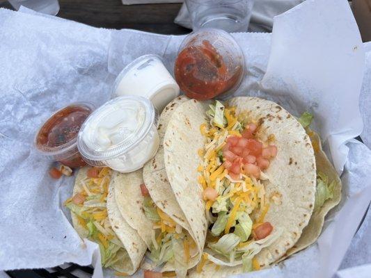 Taco Tuesday!  4 soft tacos $10