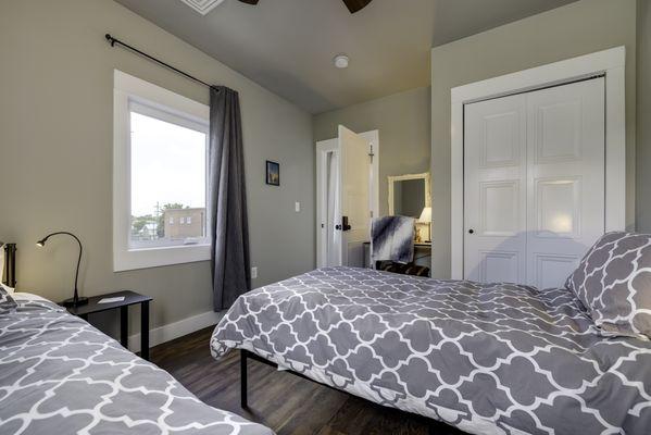 Horse Room of The Sterling with 2 twin beds on the 2nd floor