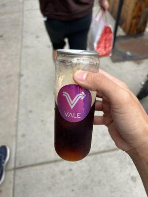 freshly canned cold brew