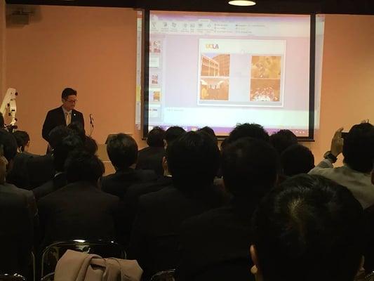 Dr. Jung Lim, managing partner at The Ivy Institute, lectures at the UCLA International Endodontic Symposium in Japan