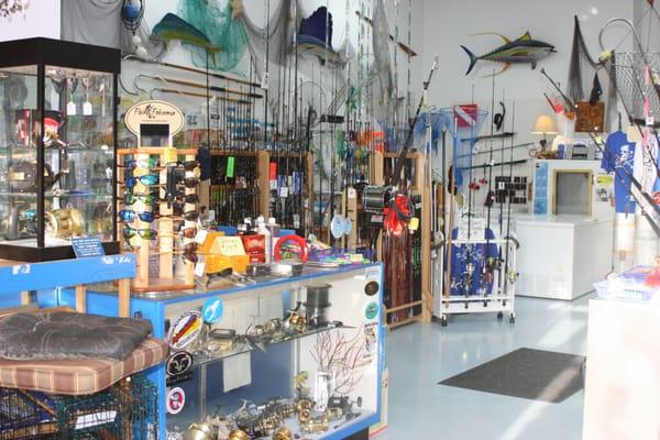 Freshwater and Saltwater anglers find what they need at our shop.