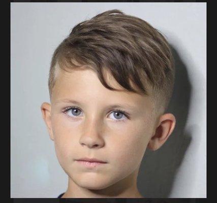 The haircut my child was supposed to receive.