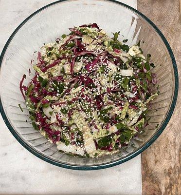 Savoy Cabbage Salad