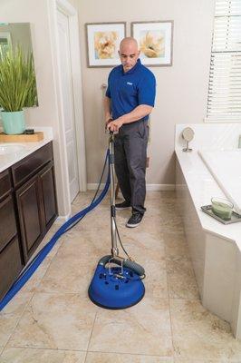 Tile & Grout Cleaning & Sealing for tile floors, counter tops, backsplashes, tubs and showers