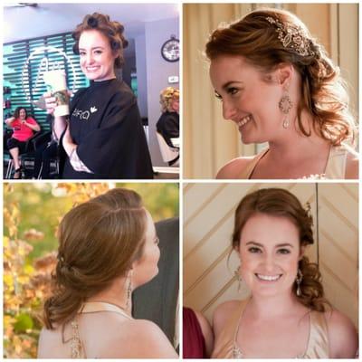 Liz & Abbey did my hair and makeup for my October 2015 wedding...they were amazing!