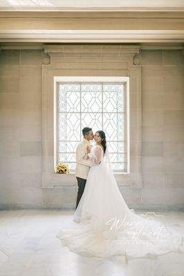 Possibly my favorite shot inside SF City Hall, chef's kiss!! Diep is amazing!