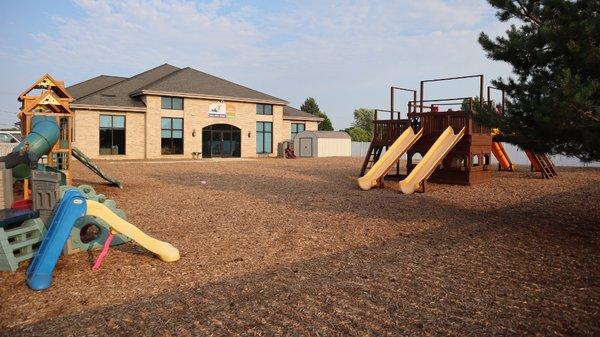 Back playground area