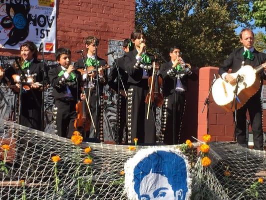 My niece's mariachi band