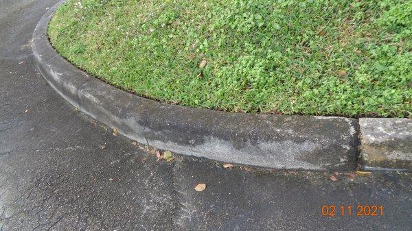 Dirty curbs