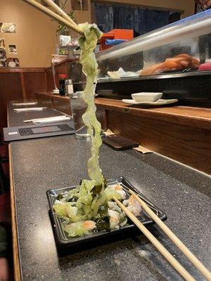 Cucumber salad. Really tasty!