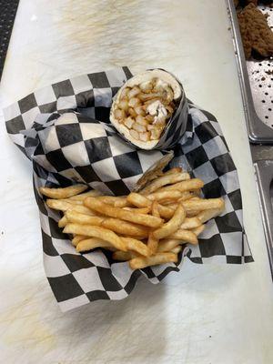 Fat Doobie Sandwich with Fries