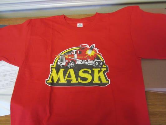 My M.A.S.K. t-shirt from 80sTees.com.