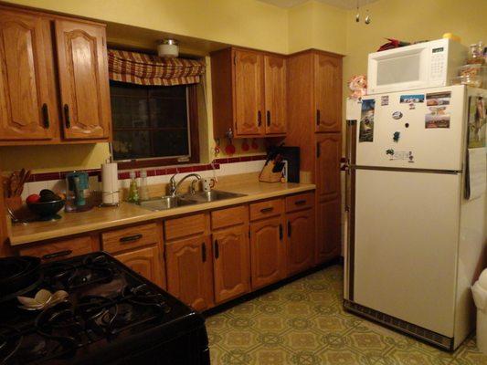 St. Louis Hills area kitchen before renovation.