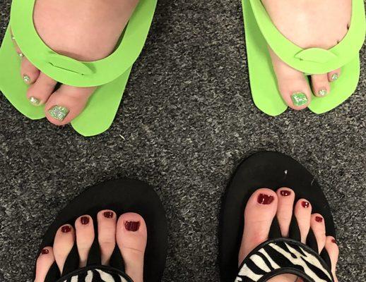 Best pedicures around!