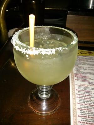 House Margarita rocks / salt