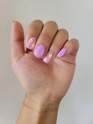 Gel manicure + design