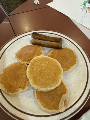 Kids silver dollar Pancakes