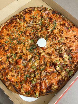 Butter Chicken Pizza - 1 XL 16" Pizza