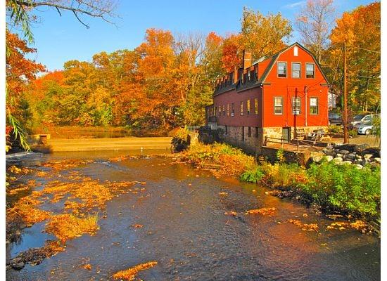 Located in the historic Droescher's Mill on the Rahway River