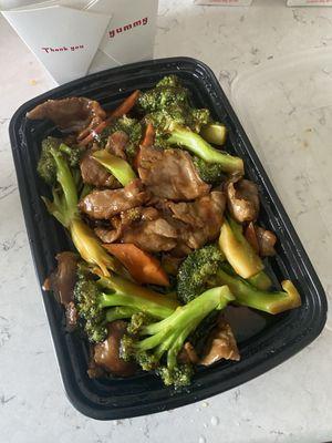 Beef and broccoli