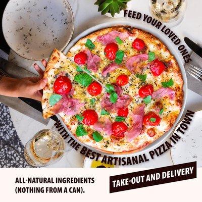 Bored of the same quarantine lunches?⁠ Order thin crust artisanal farm-to-table pizza