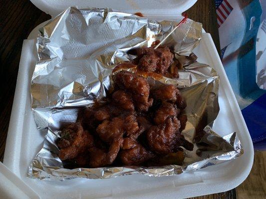 Cauliflower wings. Outstanding.