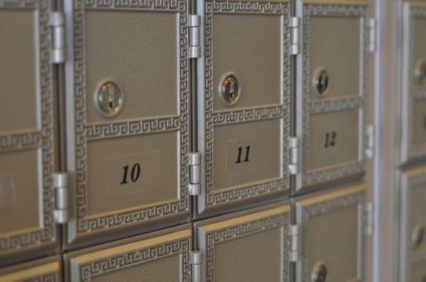 We rent mailboxes with a street address and will accept and sign for deliveries until you can pick them up