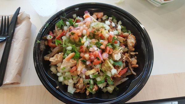 The Baja Chicken Bowl. Very tasty.