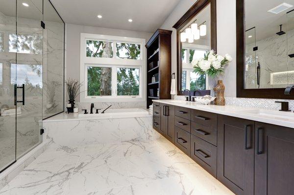 Master bathroom remodeling