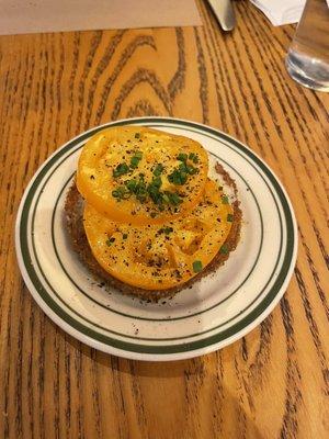 Fried eggplant