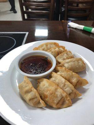 Pan fried dumplings